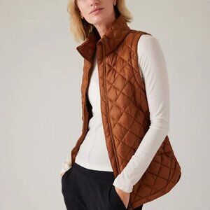 Athleta Whisper Featherless Puffer Vest